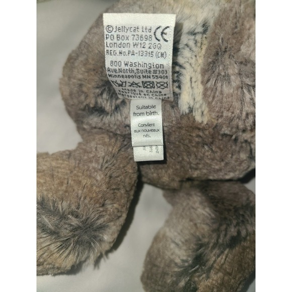 Jellycat Bashful Bunny Plush Toy Woodland Fawn Soft Floppy Ears 12 Inch READ - Picture 8 of 16